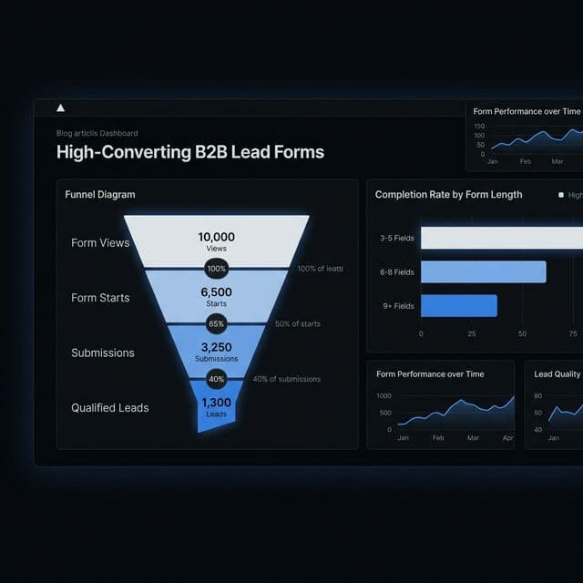 The Anatomy of a High-Converting B2B Lead Form
