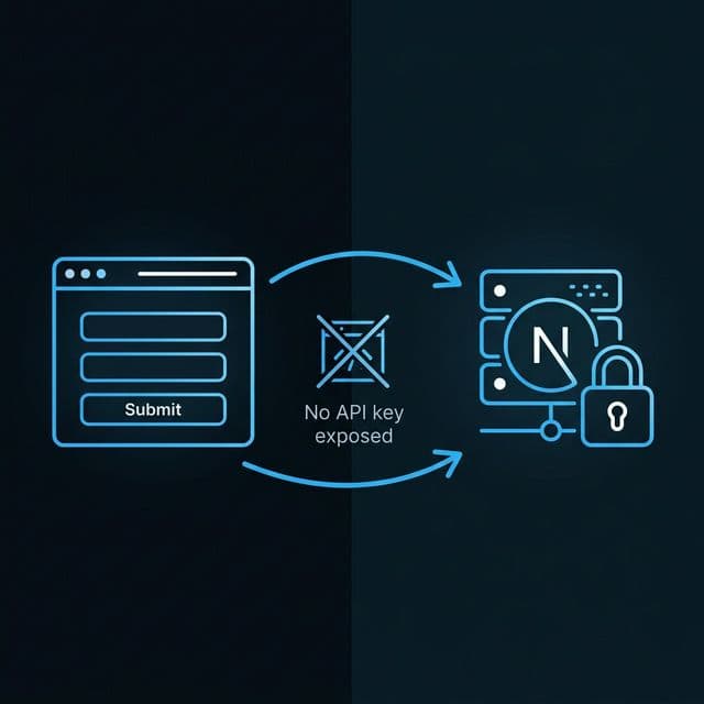 Zero-Leak Forms with Next.js Server Actions